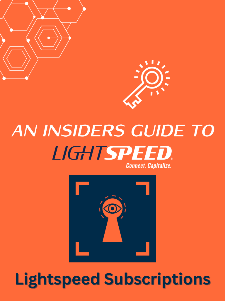 Insiders Guide - Lightspeed Subscriptions