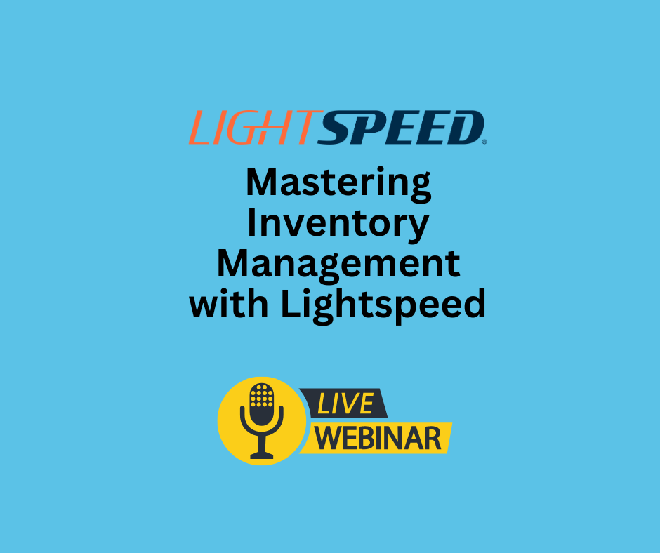 Mastering Inventory Management with Lightspeed webinar