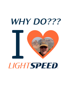 I love Lightspeed Brad Lloyd